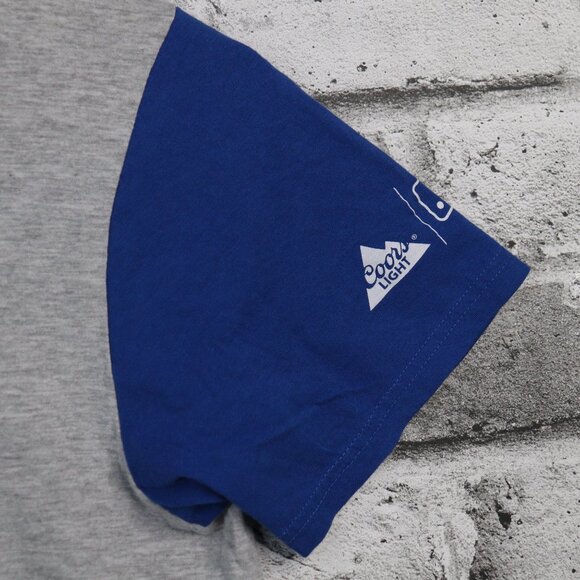 KC Royals Coors Light Baseball Genuine Merchandise Men's Size Large T-Shirt - Picture 4 of 9